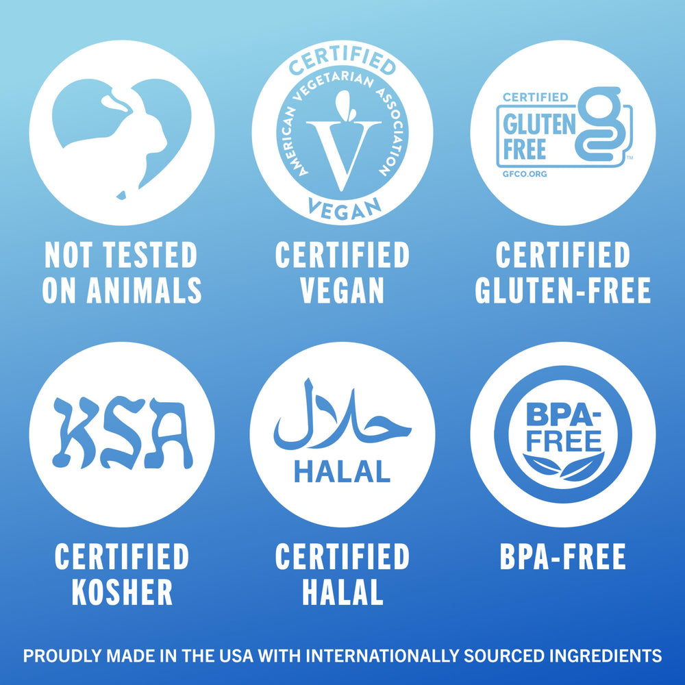 Vegan packaging details and BPA-free materials for TheraBreath mouthwash