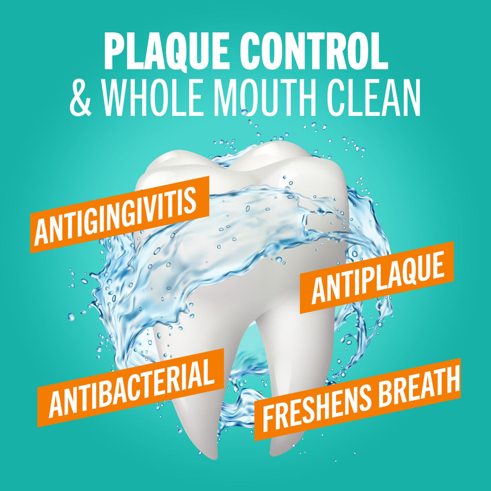 TheraBreath Plaque Control mint splash conveys refreshing breath experience