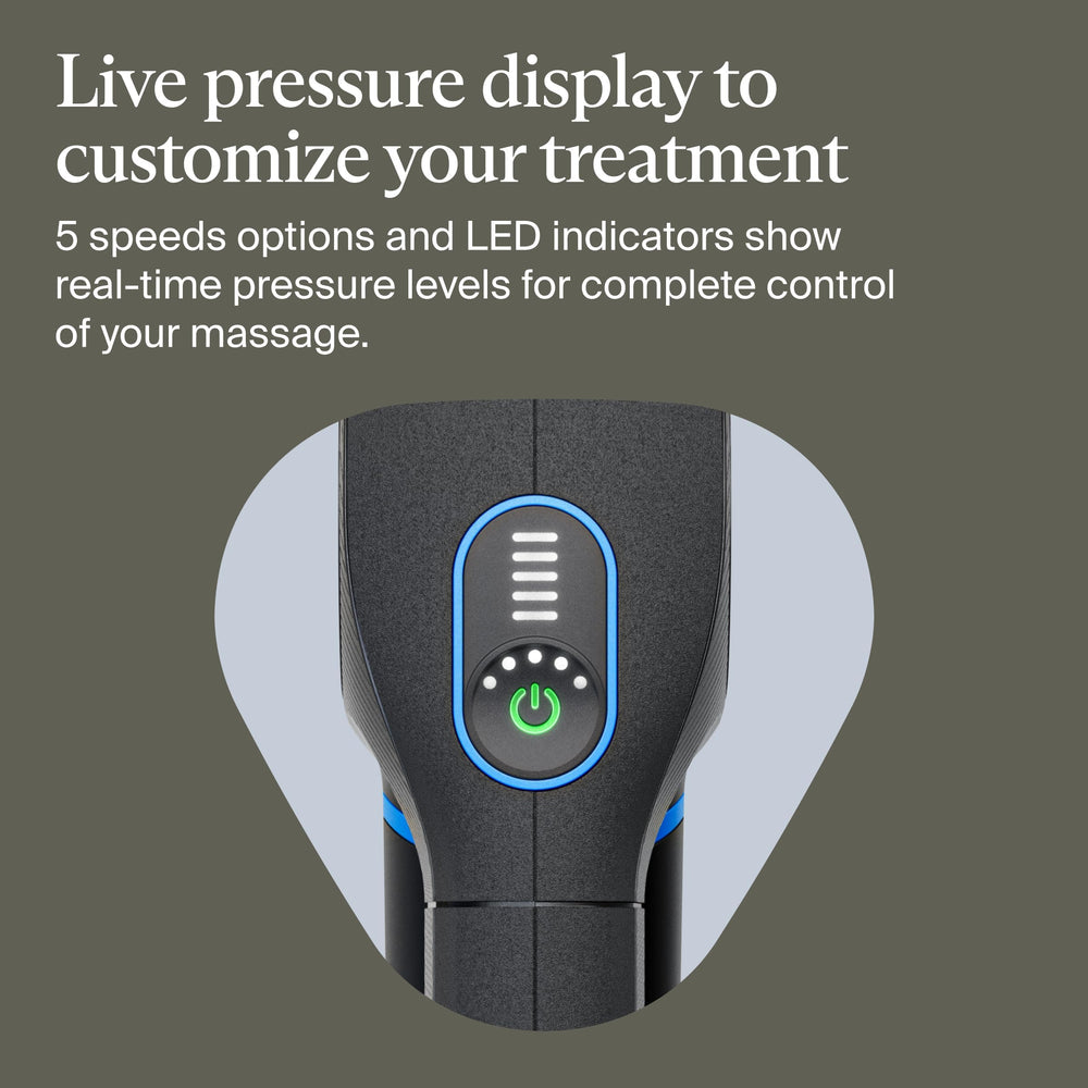Theragun Prime includes Dampener and Standard Ball for versatile full-body recovery.