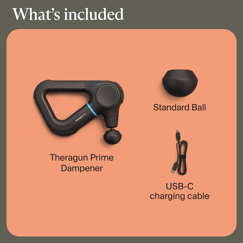 Theragun Prime is FDA-registered for validated performance in technology-assisted recovery.