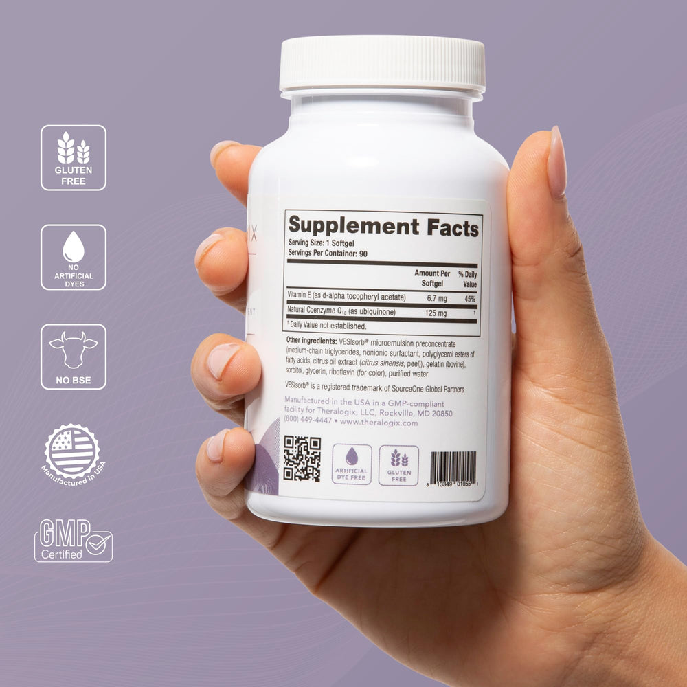 NeoQ10 90-softgels jar on shelf for 90-day routine.