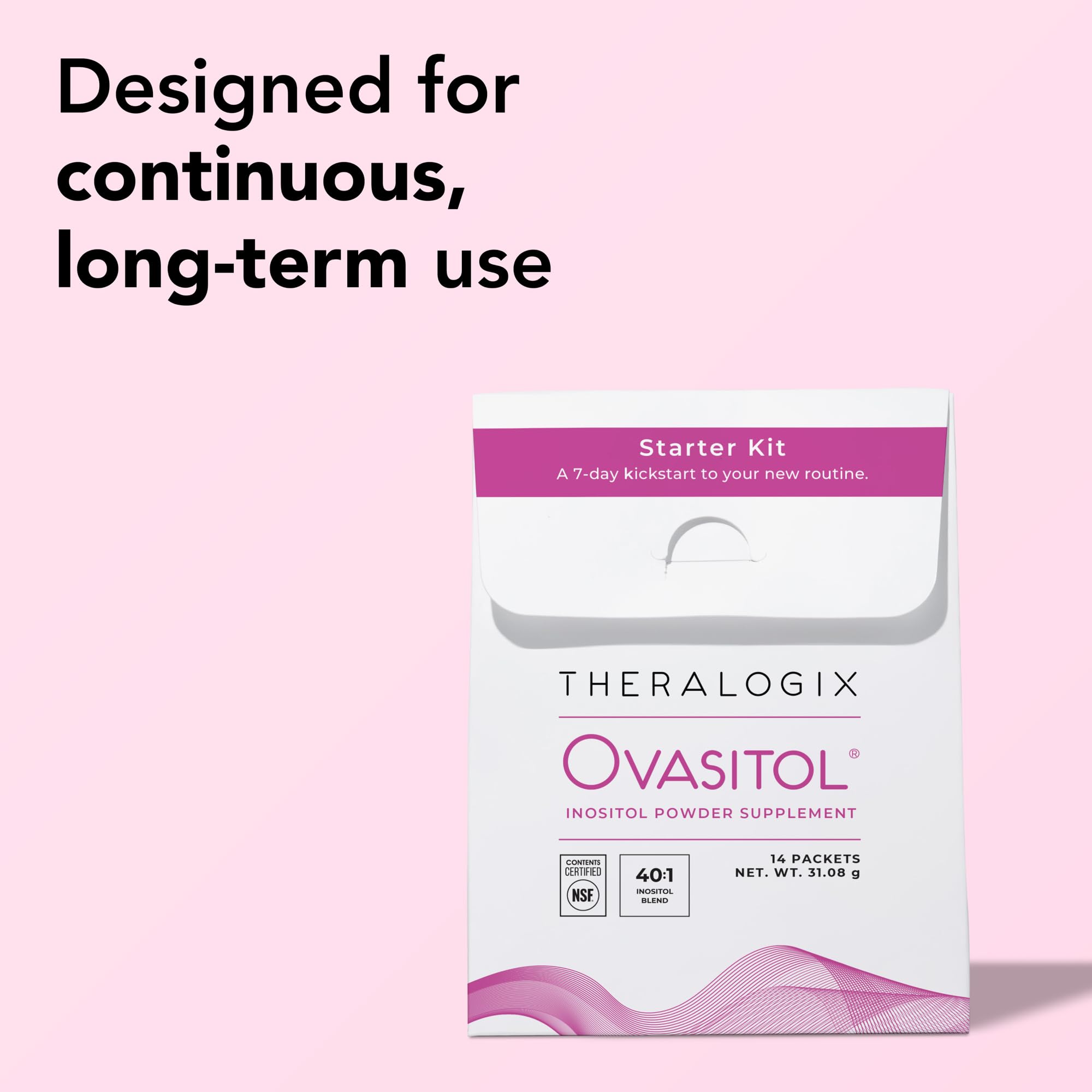 Theralogix Ovasitol in a morning routine for daily wellness