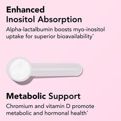 Theralogix Ovasitol Plus ingredients chart underscores balanced formulation.