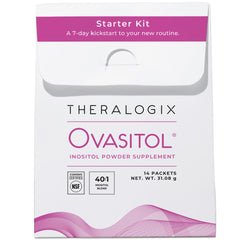 Theralogix Ovasitol starter kit packaging for convenient trial experience