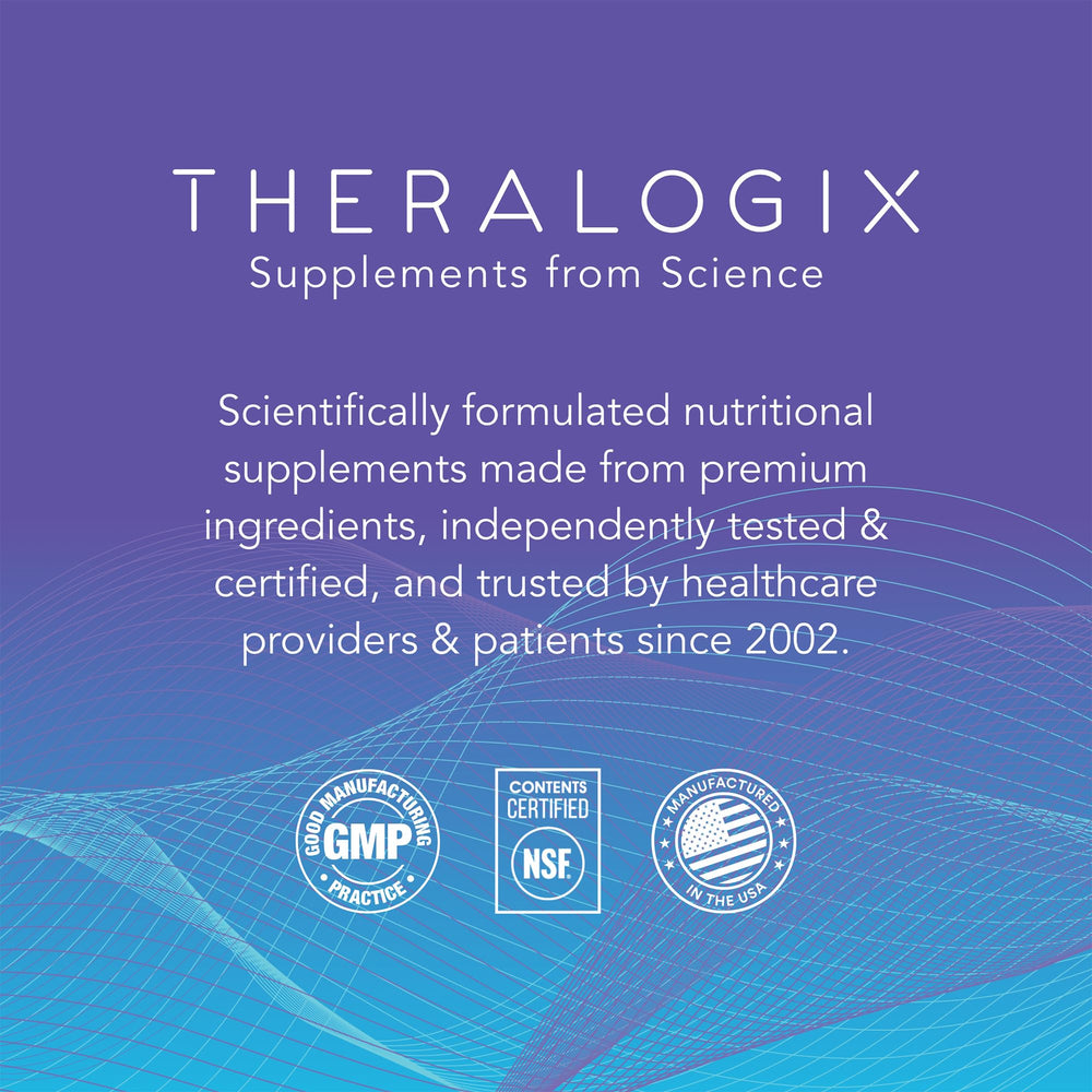 Theralogix Solo multivitamin used in a daily wellness routine.
