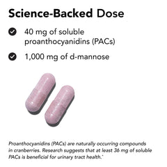 D-Mannose ingredient close-up for straightforward daily routine