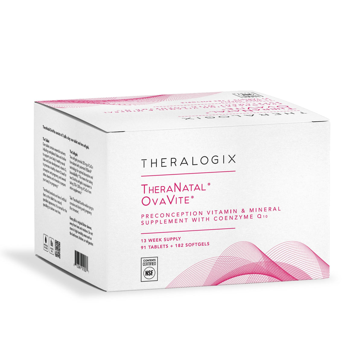 Theralogix TheraNatal OvaVite bottle front for preconception support