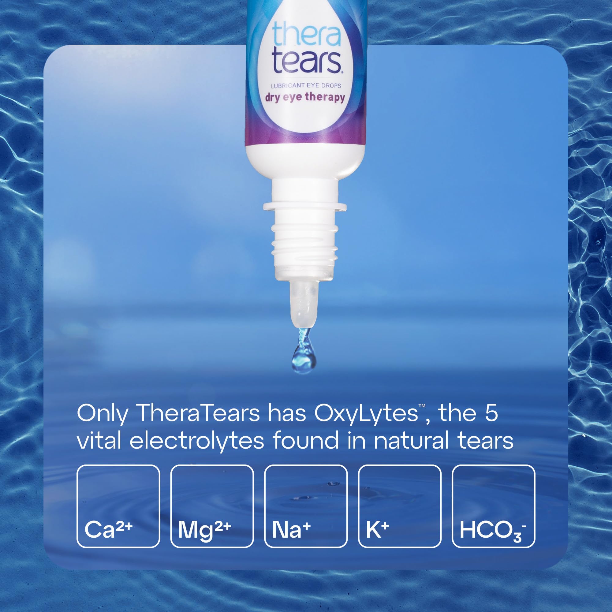 TheraTears Extra Dry Eye Twin Pack on display.