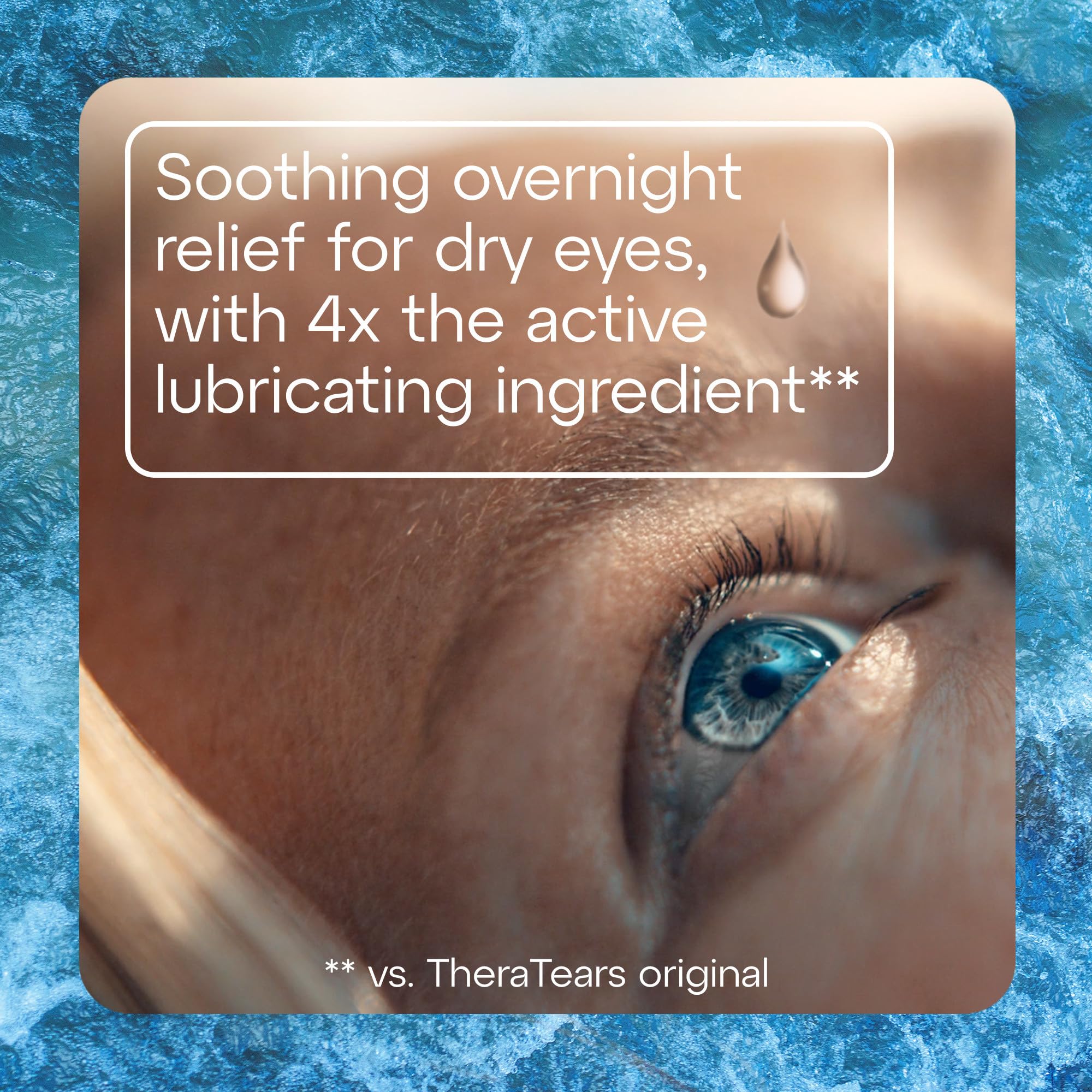 TheraTears with OxyLytes formula supporting natural tear balance.