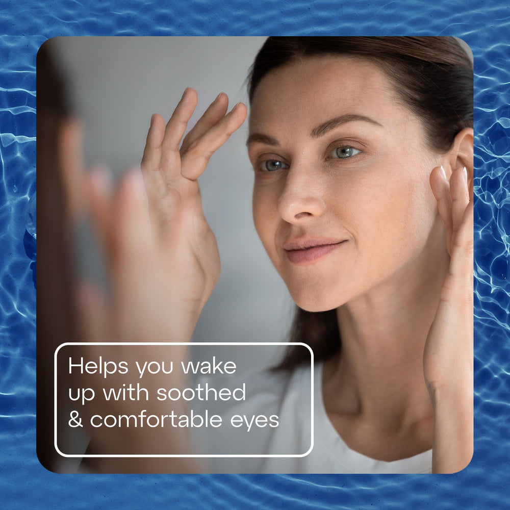 TheraTears preservative-free label shown on packaging for sensitive eyes