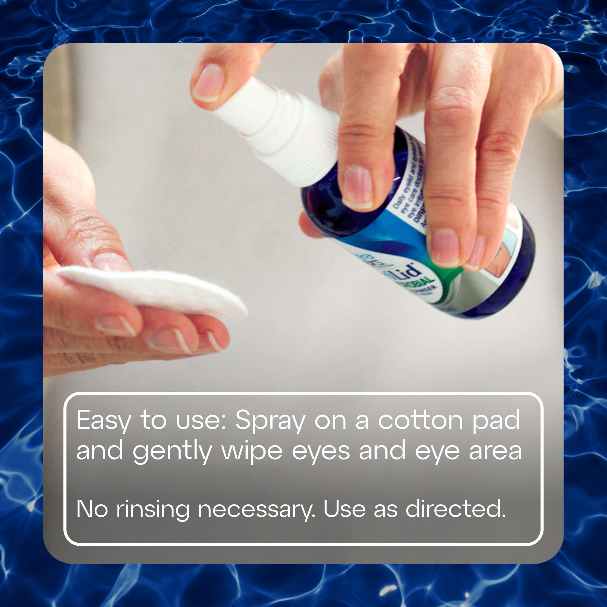 TheraTears SteriLid eyelash cleansing for cleaner lashes and comfort