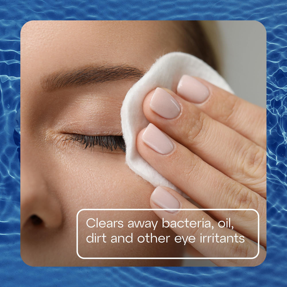TheraTears SteriLid face wash bottle with pump for easy use