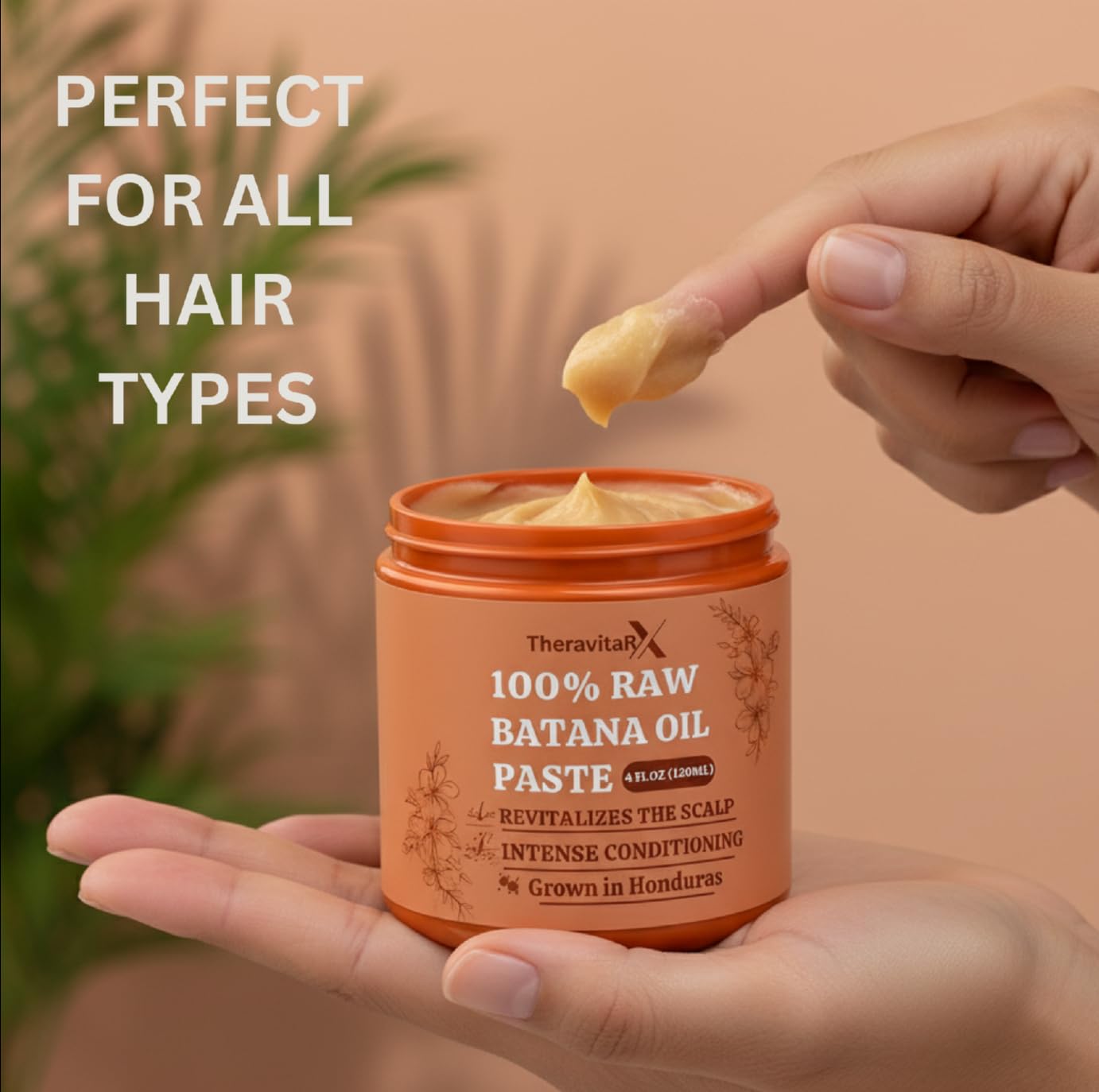 THERAVITARX Batana Oil deep-conditioning emphasizes frizz control and moisture