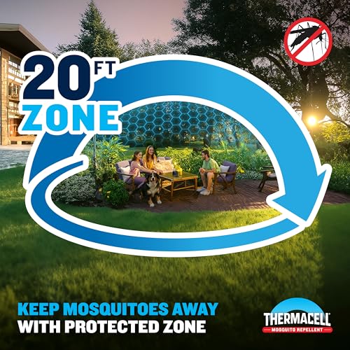 Thermacell E-ZoneGuard Patio Max fast charging dock powering protection on the go