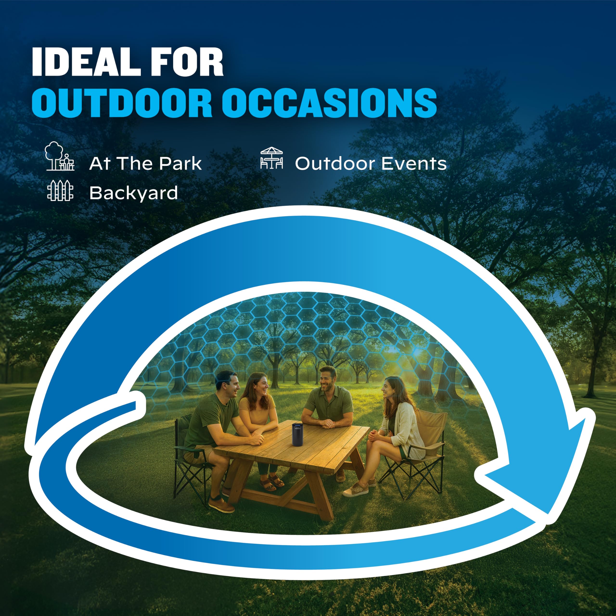 Thermacell mosquito mats are unscented, ideal for skin-free outdoor use.