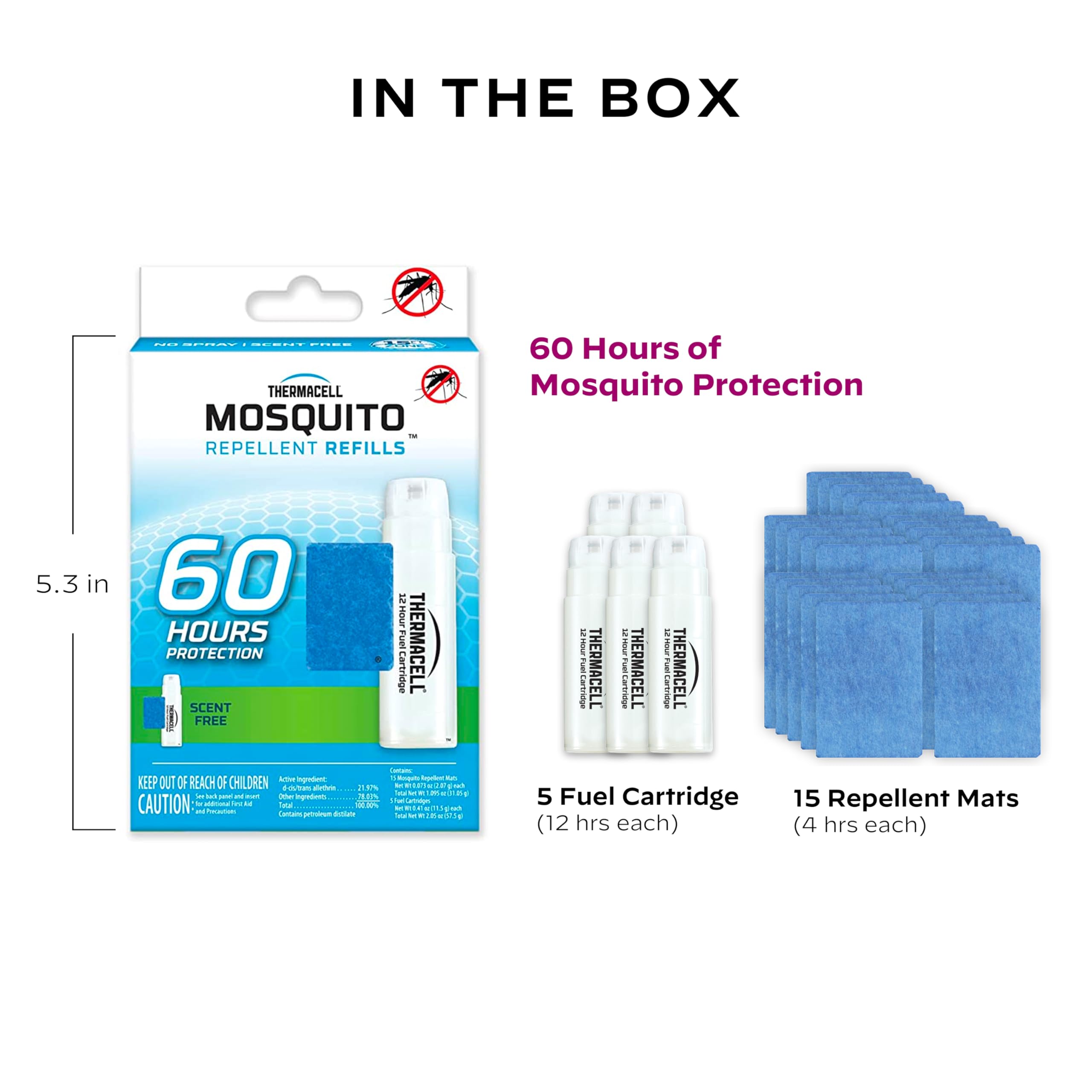 Thermacell no-spray solution shown for odor-free outdoor seating