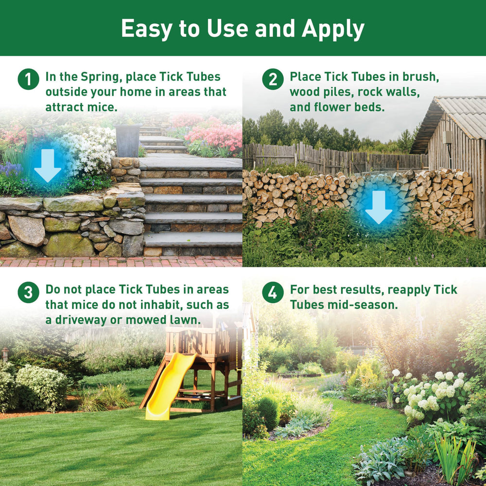 Thermacell tick tubes protect pets and family outdoors without chemical sprays.