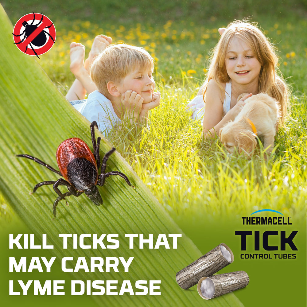 Thermacell tick control method around mice areas targets ticks effectively.