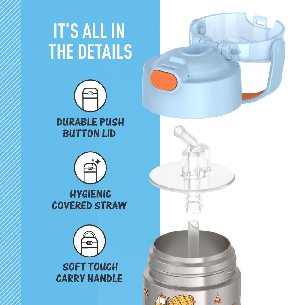 Thermos Funtainer durable stainless steel construction for daily use