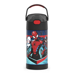 THERMOS FUNTainer Spider-Man 12oz bottle keeps drinks cold for hours