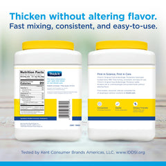 Thick-It Original hot cereal bowl: smoother texture for easy enjoyment.