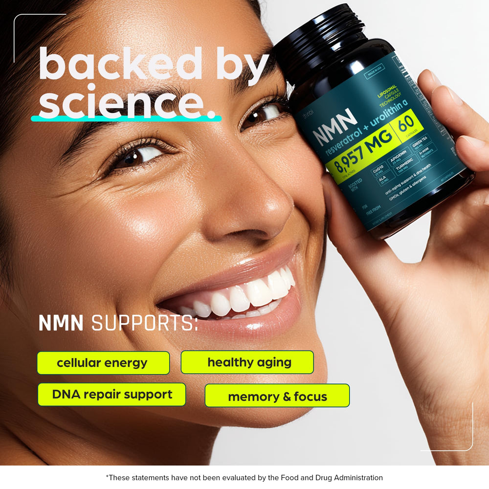 Thinbi advanced 8957mg formula highlights six longevity ingredients for energy and aging support