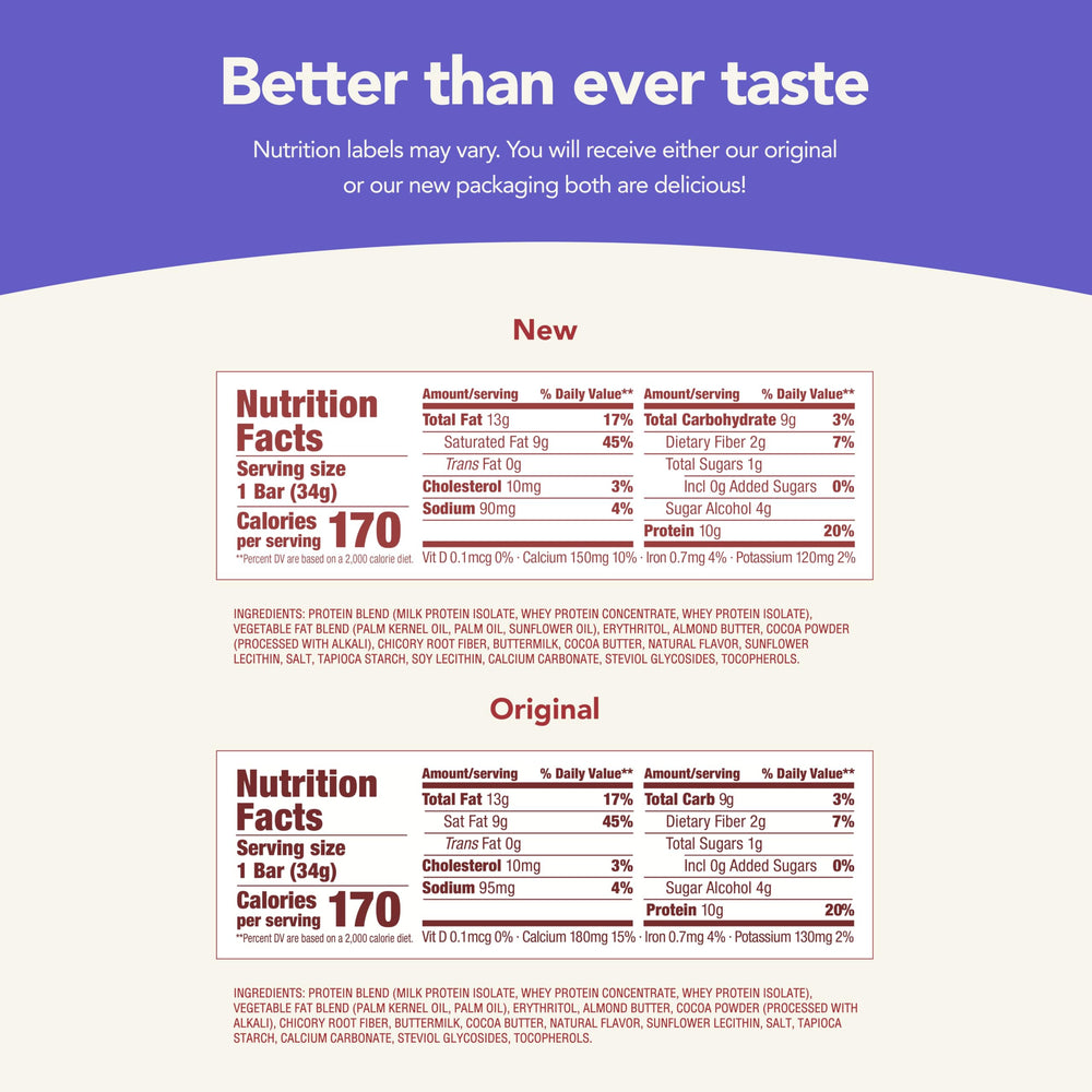 Think! Delight closeup shows silky texture and creamy bite