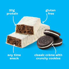 Think! Protein bar with 20 g protein supports hunger management.