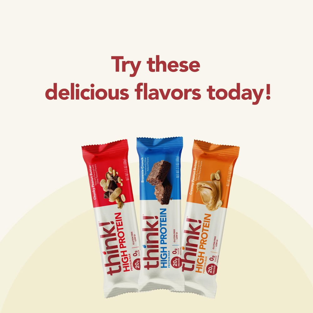 think! Protein Bars Thin Mint taste test with refreshing mint flavor.