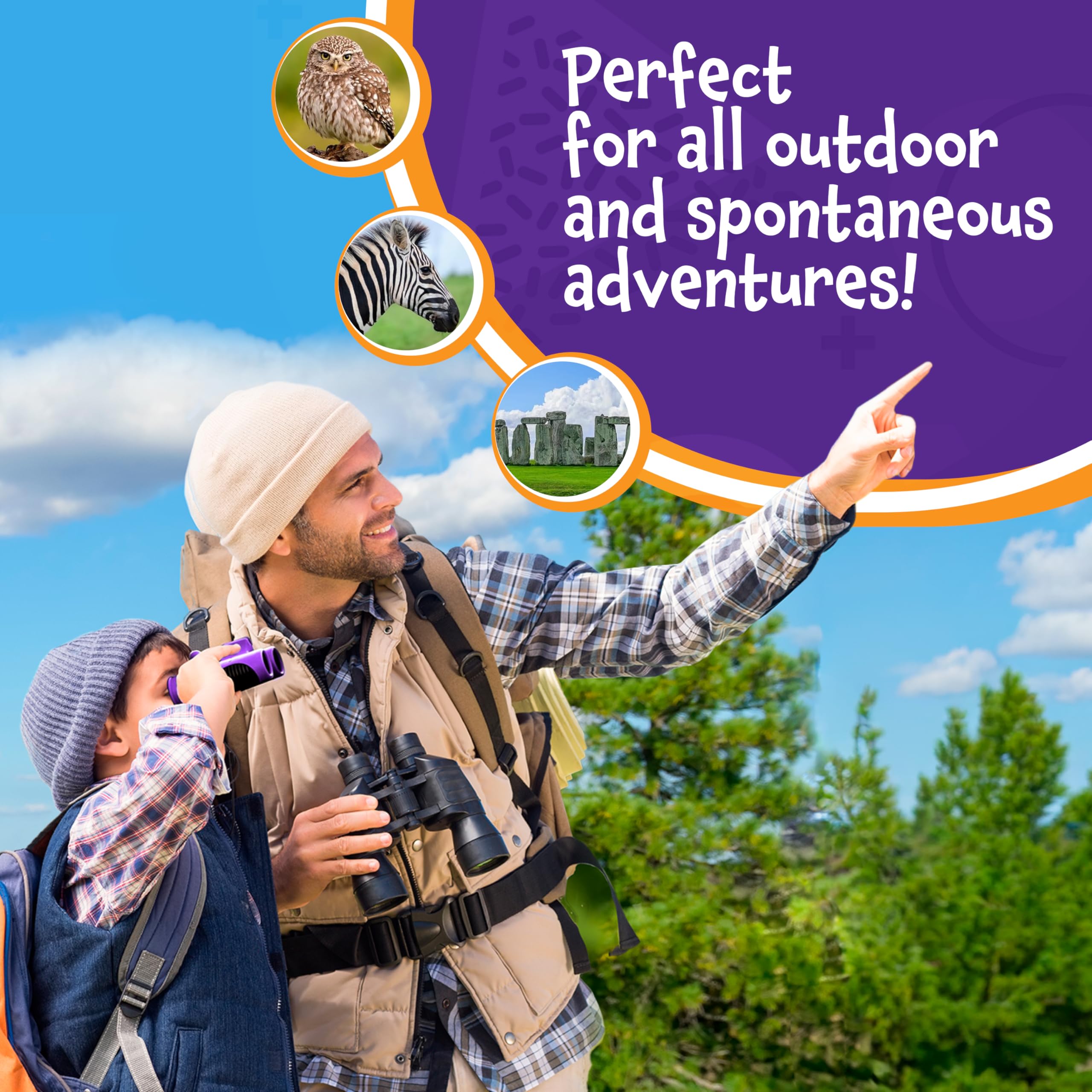 Think Peak color options let kids pick their favorite while exploring.