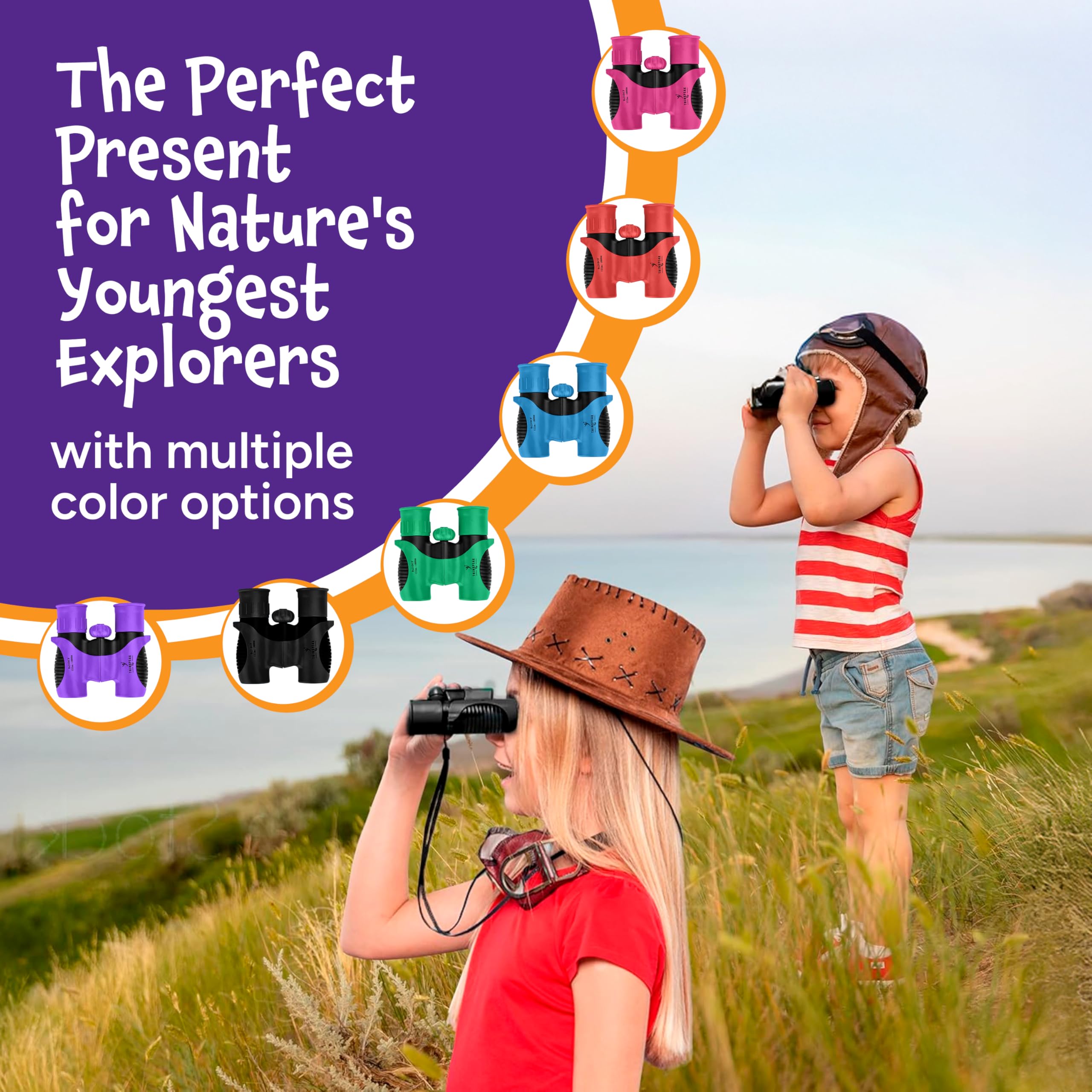 Think Peak includes carrying case, strap, and lens cloth for on-the-go adventures.
