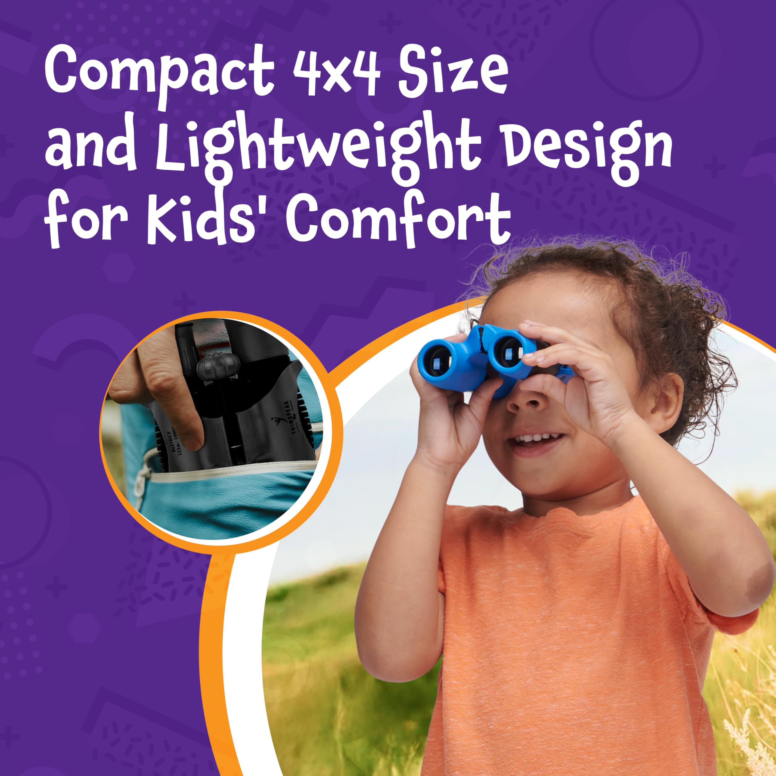 Think Peak binoculars bring real viewing experience for backyard wildlife and camping trips.