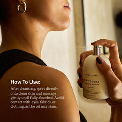 Third Layer Day Spray texture reveals silky, fast-absorbing feel.