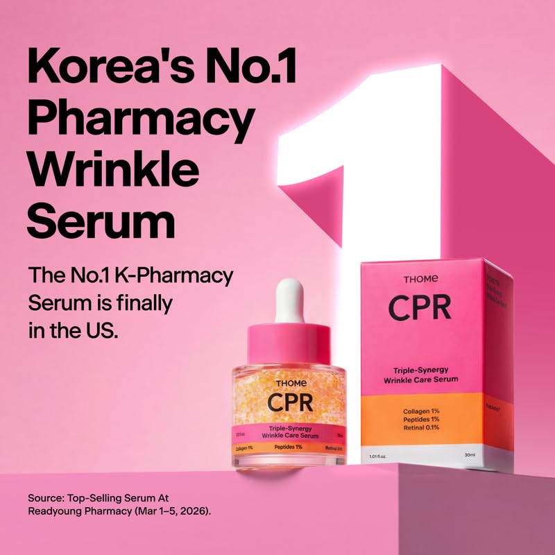 THOME CPR Serum application routine showing smooth, fast-absorbing glide.
