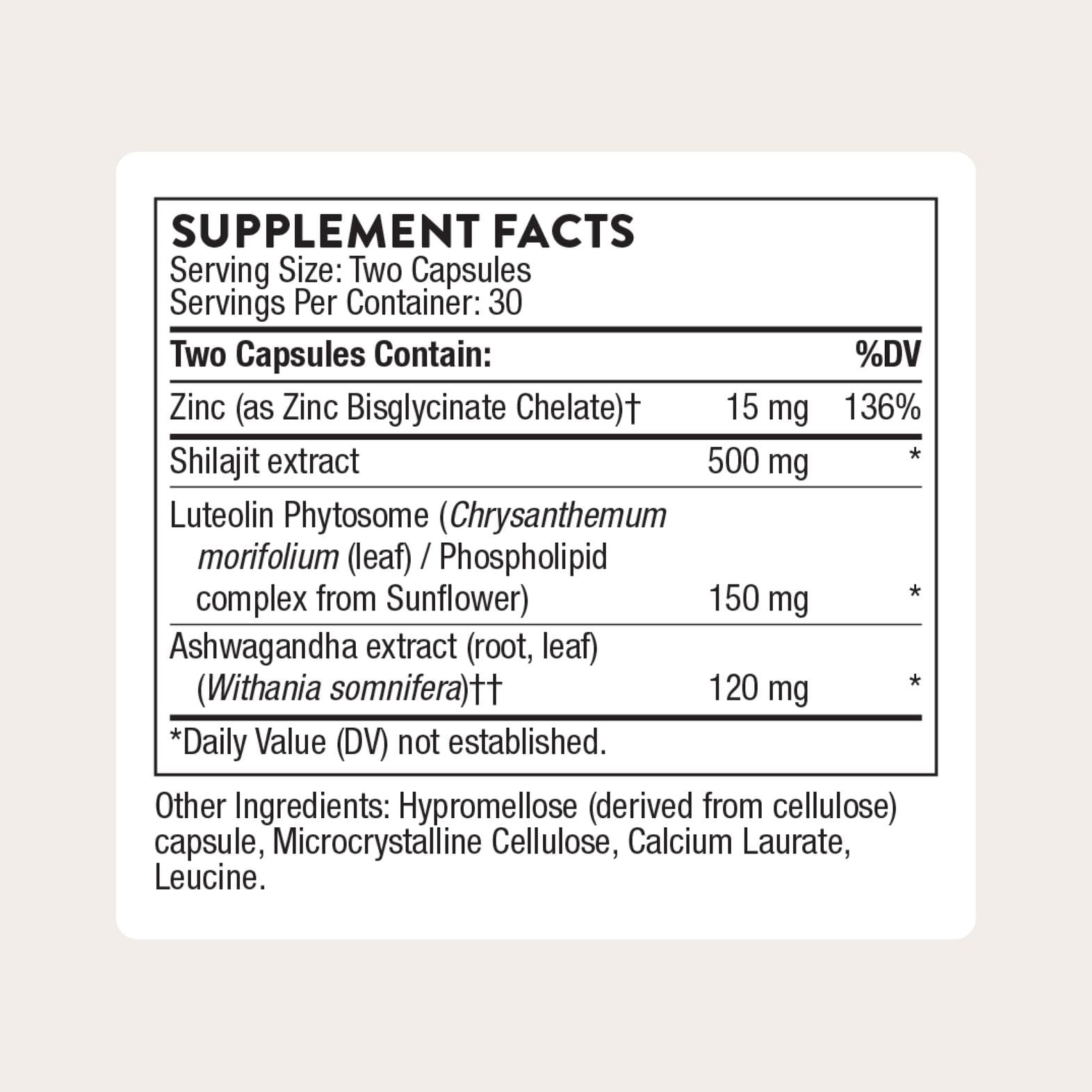 Close-up of THORNE capsules indicating convenient daily supplementation.