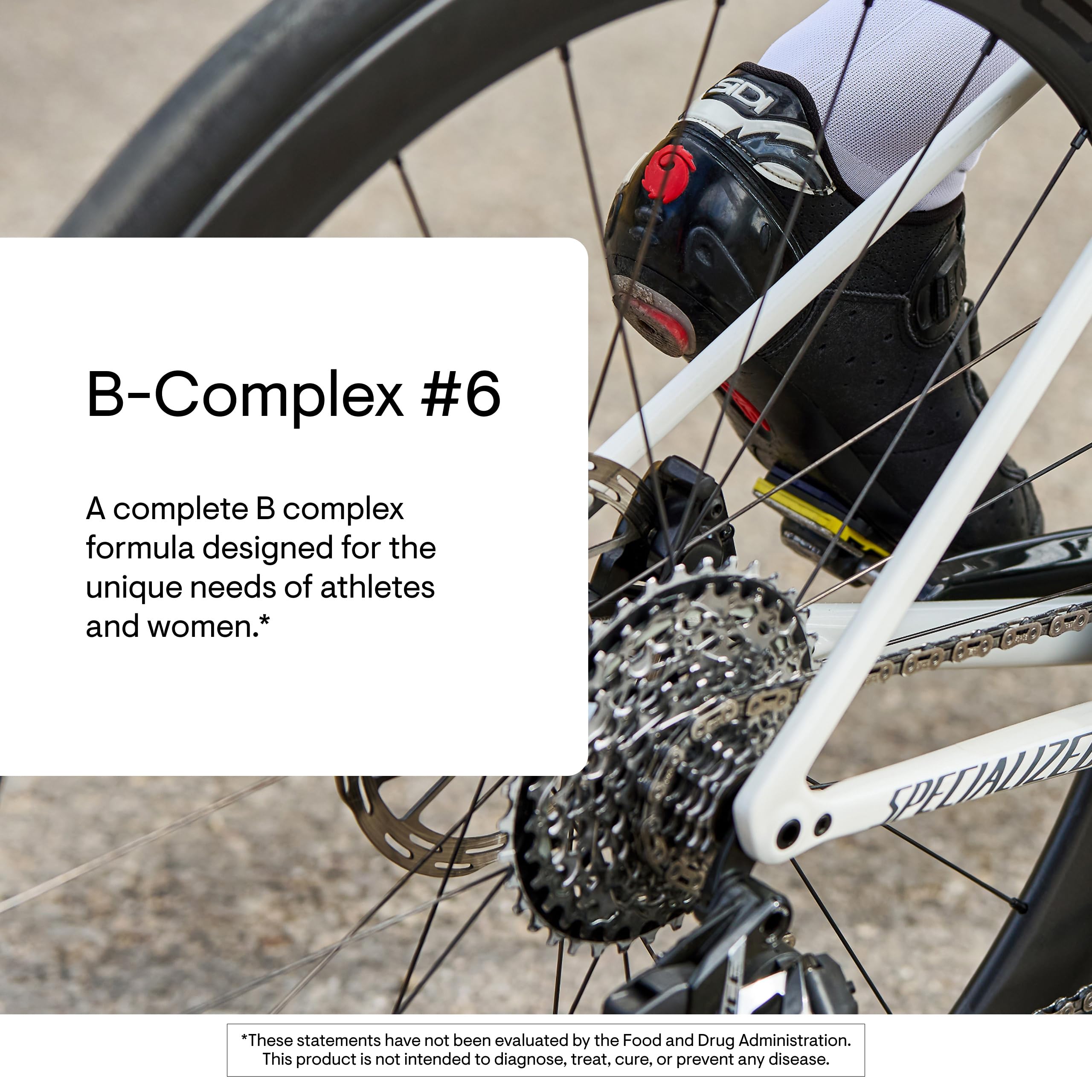 Close-up of Thorne B-Complex6 capsules highlighting tissue-ready B vitamins.