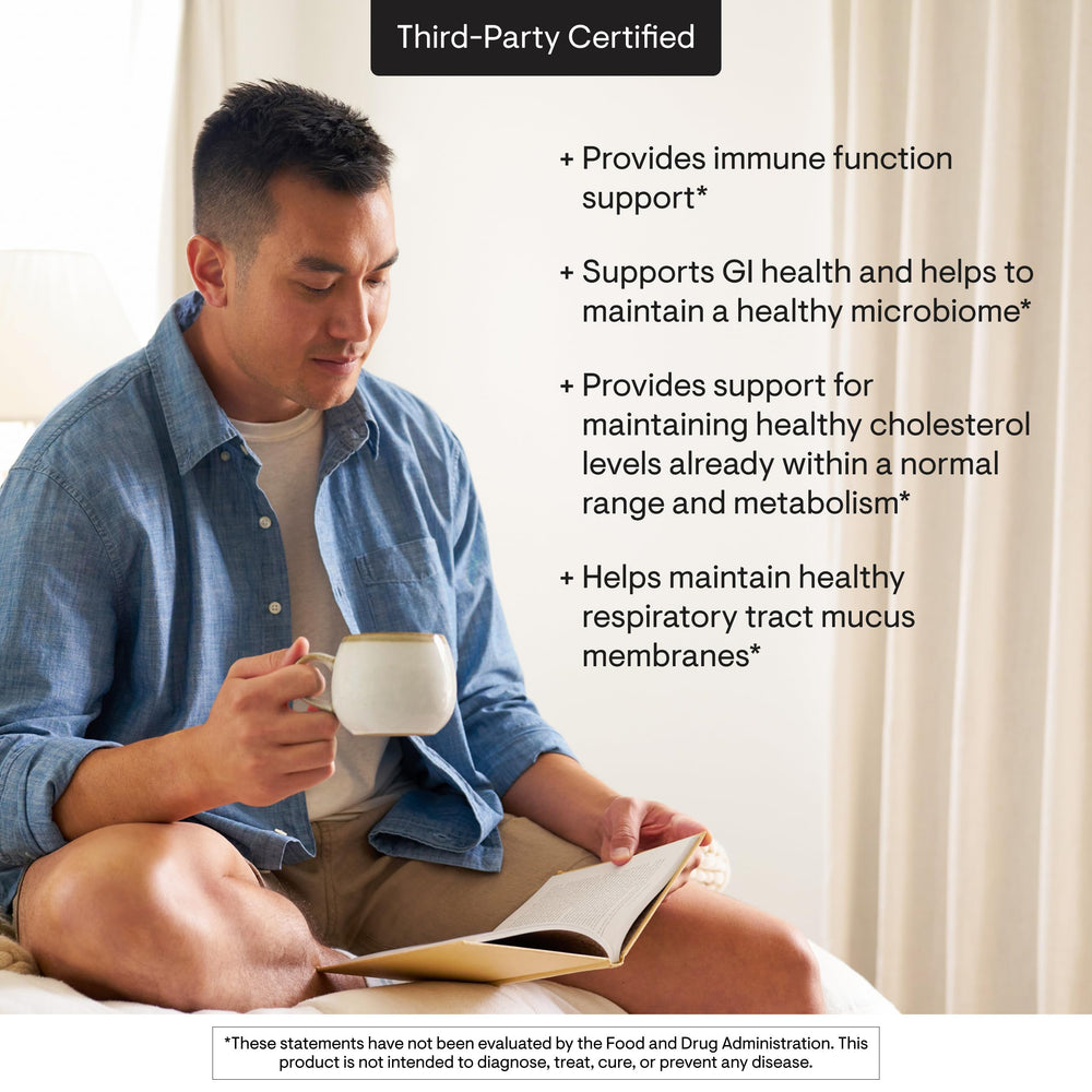 THORNE Berberine capsules in hand for a simple daily routine.