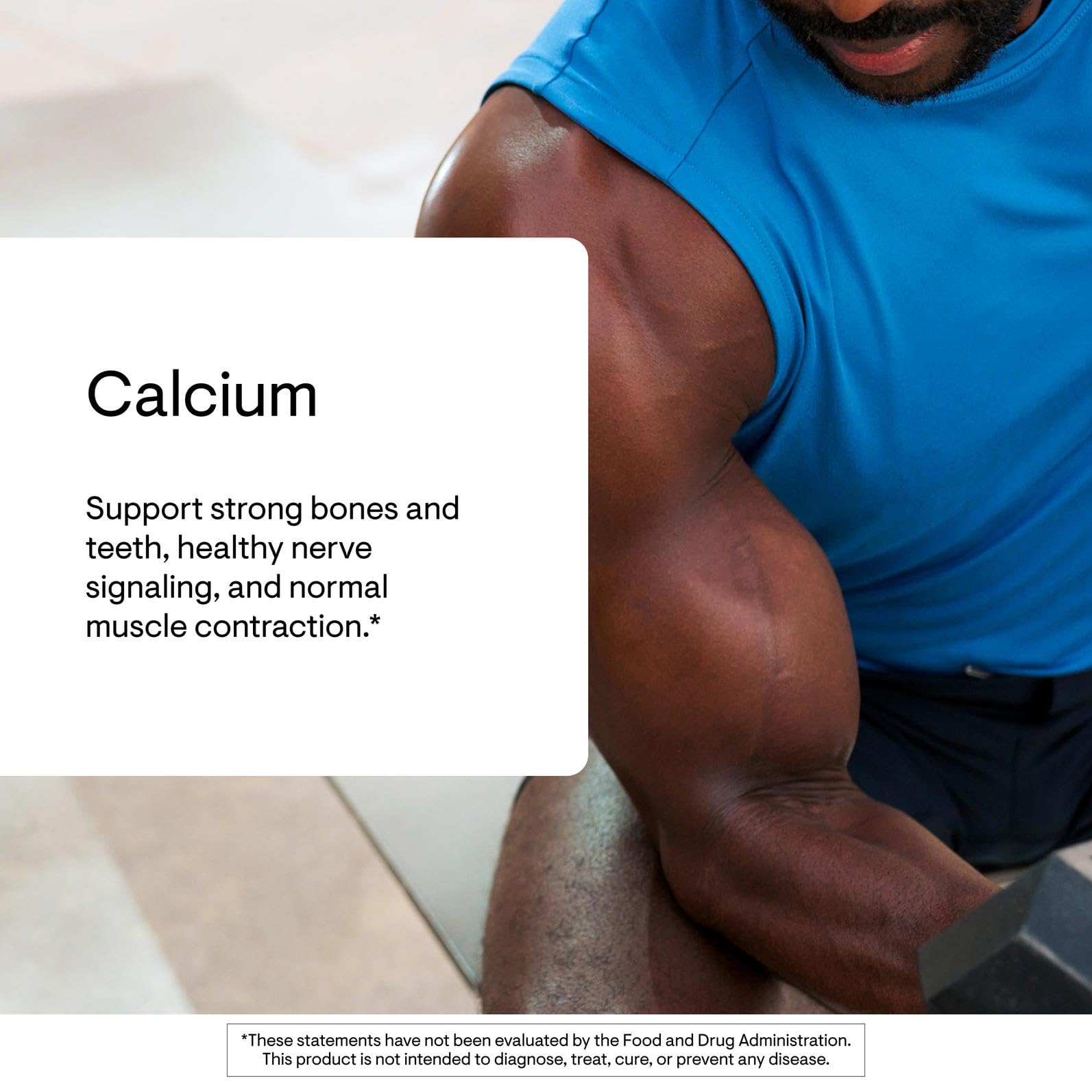 THORNE Calcium with DimaCal label view emphasizing allergen-free ingredients