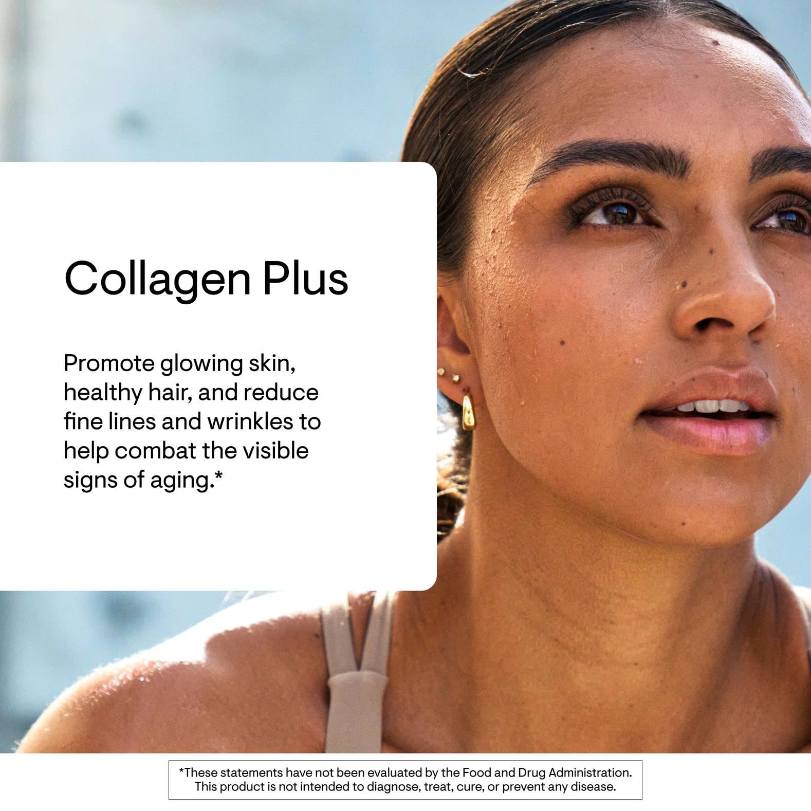 THORNE Collagen Plus scoop ready to mix for easy daily use.