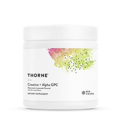 THORNE Creatine + Alpha GPC watermelon lemonade bottle ready for workouts