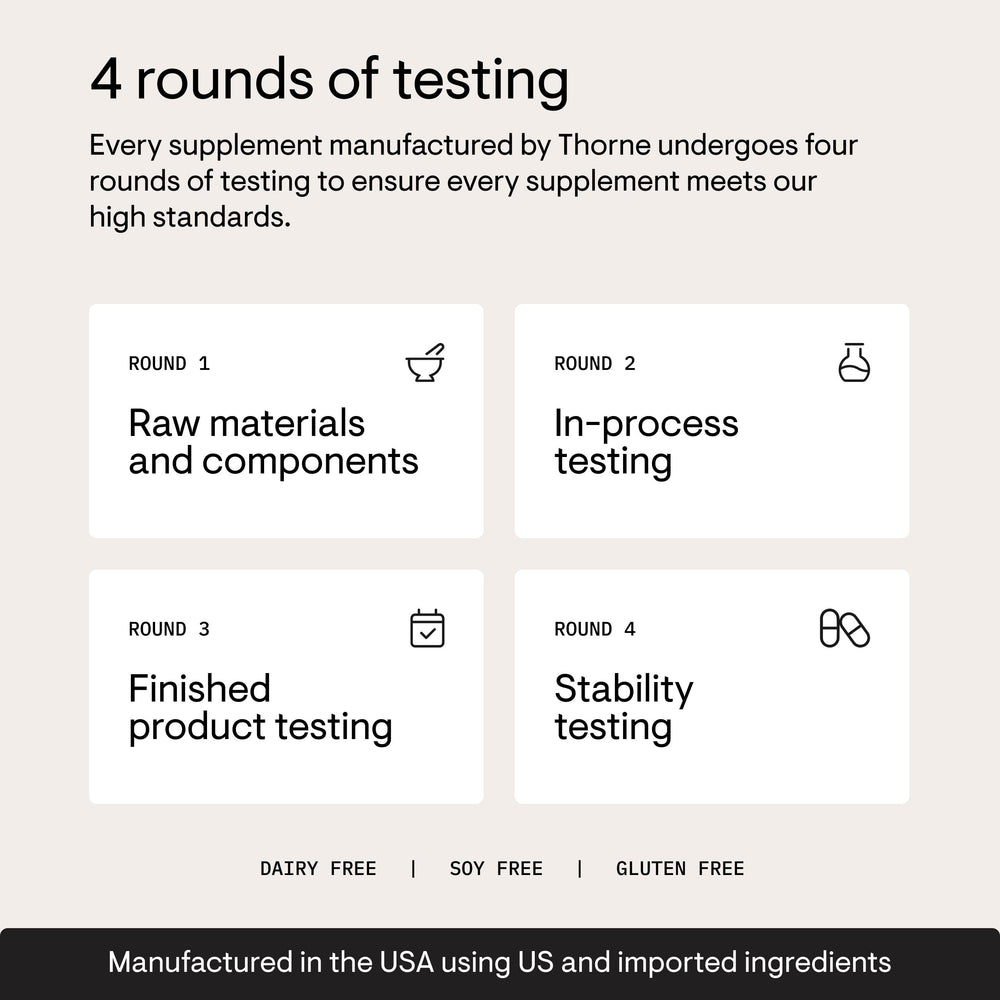 THORNE D3 liquid measured doses ready to mix with food or drink