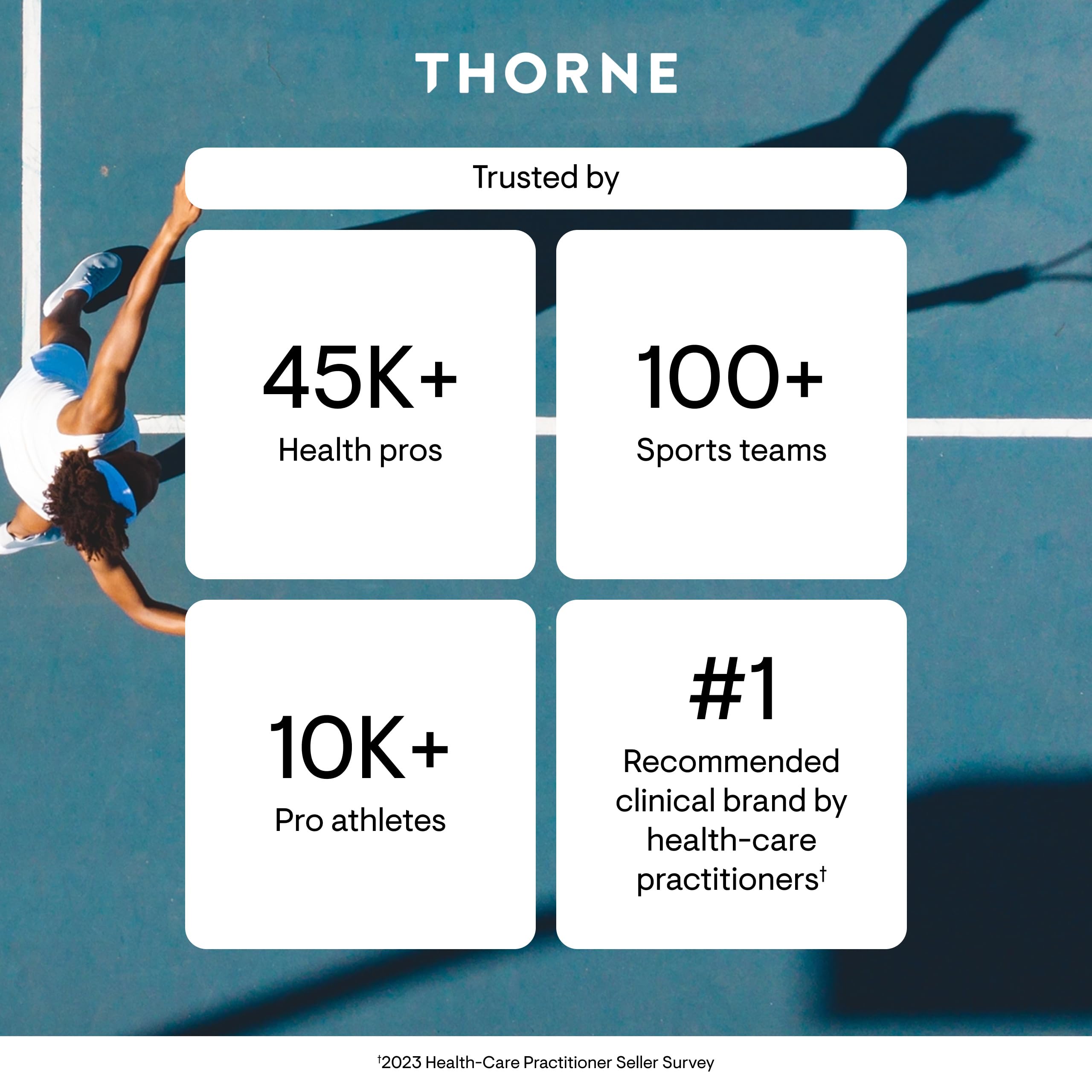 THORNE D3 bottle with serving markings for 30 servings