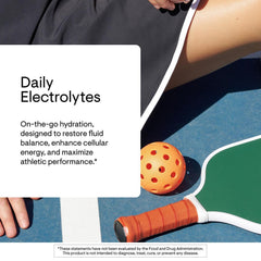 THORNE Daily Electrolytes natural flavors and colors deliver clean taste