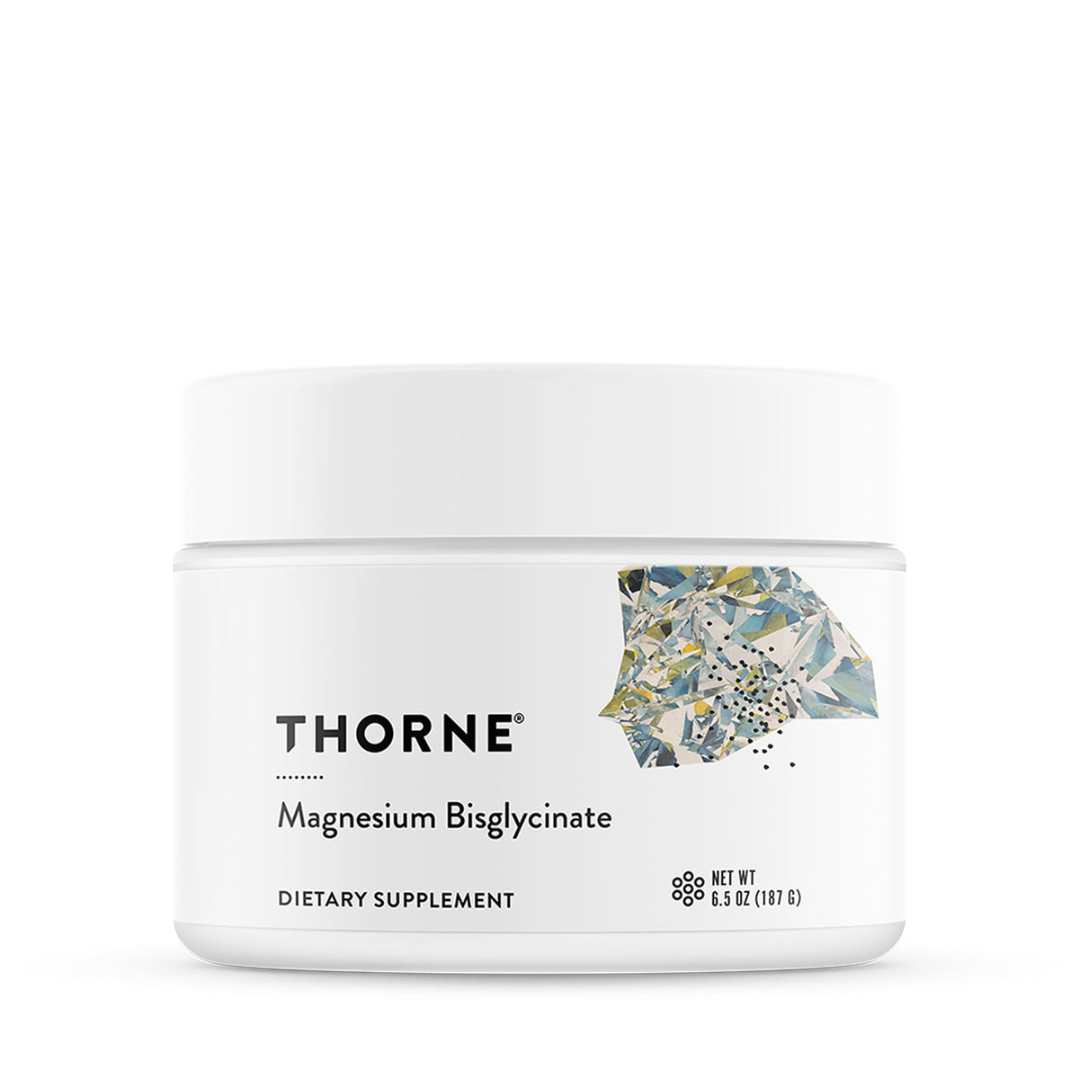 Thorne Magnesium Bisglycinate powder-tub ready for daily magnesium support