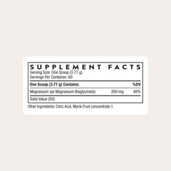 Thorne Magnesium Bisglycinate scoop-dispense showing easy portion control