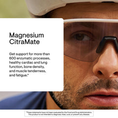 THORNE Magnesium CitraMate tablets close-up highlighting form