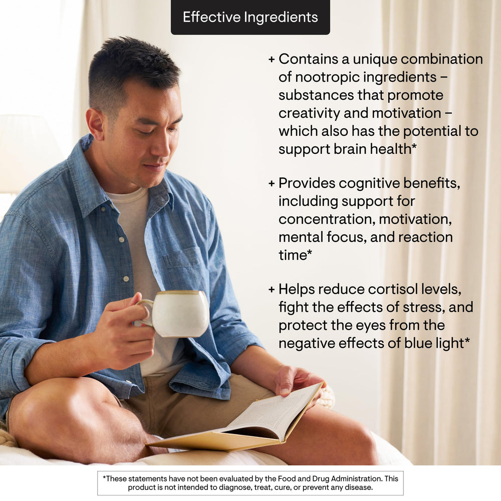 Thorne Memoractiv dosing glass illustrating easy morning intake routine