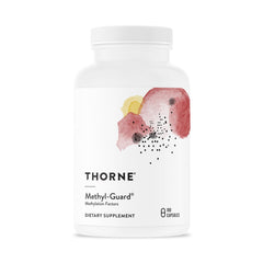 THORNE Methyl-Guard bottle front view showing bioactive B vitamins for daily support
