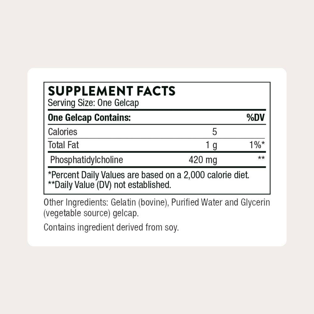 THORNE softgels closeup showing capsule texture and daily-use form.