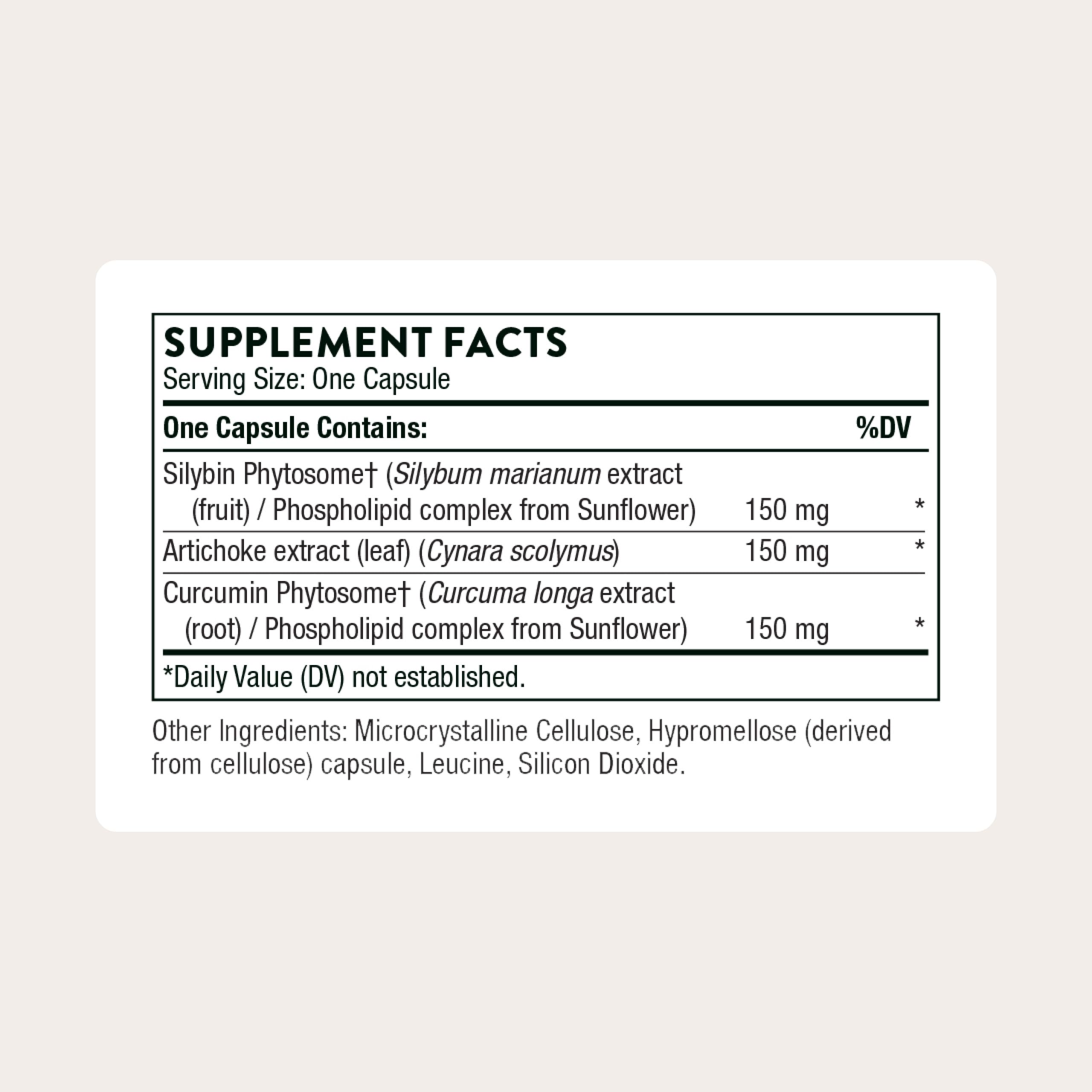 Thorne S.A.T. bottle label detailing ingredients and certifications.